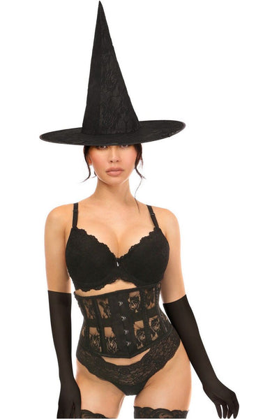 Lavish 3 PC Daring Witch Corset Costume