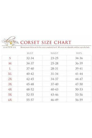Top Drawer 4 PC Heavenly Angel Corset Costume - Daisy Corsets