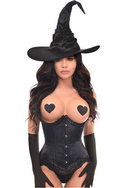 Top Drawer 3 PC Pin-Up Witch Corset Costume