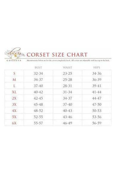 Fishnet & Faux Leather Long Skirt - Daisy Corsets