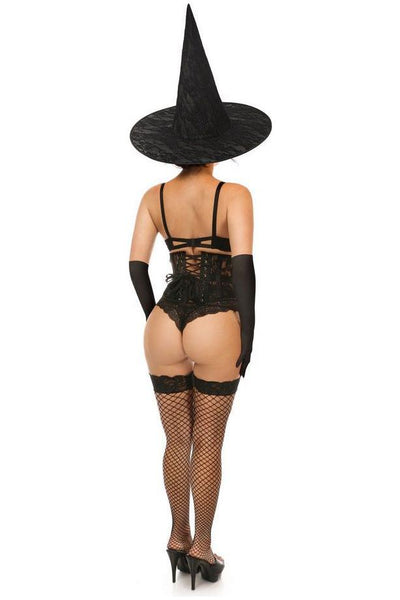 Lavish 3 PC Daring Witch Corset Costume - Daisy Corsets