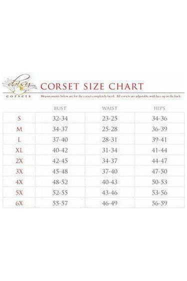 Lavish 3 PC Sexy Midnight Angel Corset Costume - Daisy Corsets