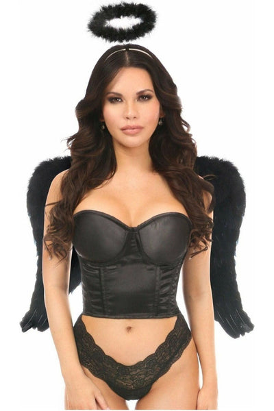 Lavish 3 PC Sexy Night Angel Corset Costume - Daisy Corsets
