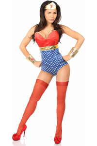 Lavish 3 PC Sexy Superhero Costume - Daisy Corsets