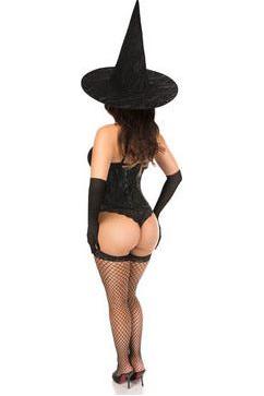Lavish 3 PC Witch Corset Costume - Daisy Corsets
