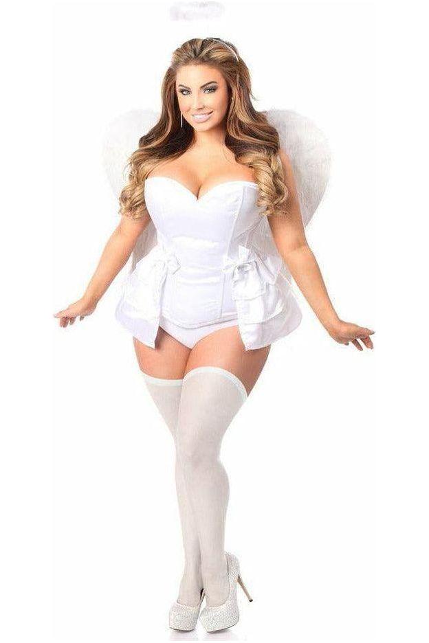 Lavish 4 PC Angelic Corset Costume - Daisy Corsets