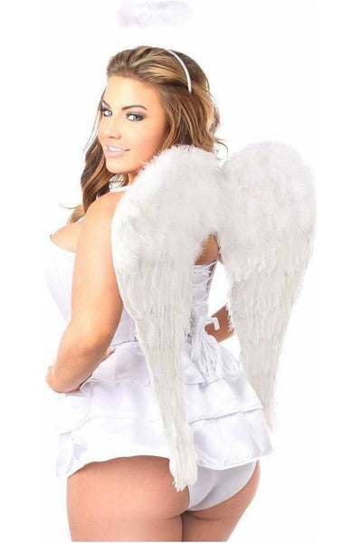 Lavish 4 PC Angelic Corset Costume - Daisy Corsets