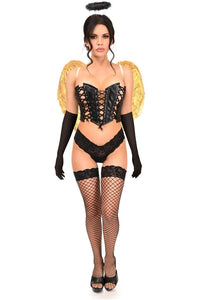 Lavish 4 PC Golden Angel Corset Costume - Daisy Corsets