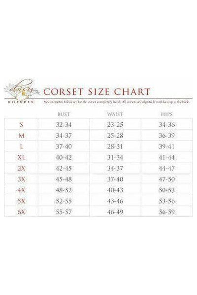 Lavish Black Patent PVC Underwire Underbust Corset - Daisy Corsets