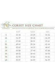 Lavish Black Satin Overbust Corset w/Busk Closure - Daisy Corsets