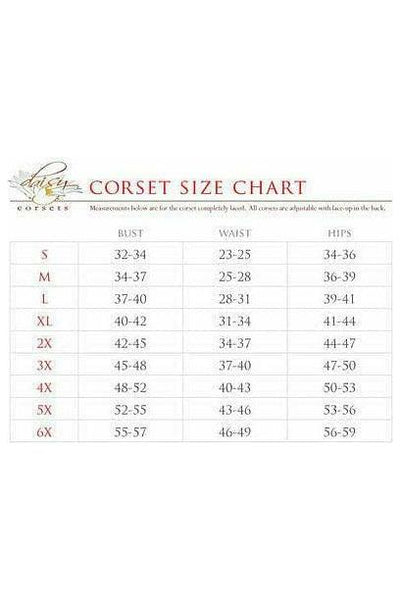 Lavish Distressed Brown Faux Leather Corset Belt - Daisy Corsets