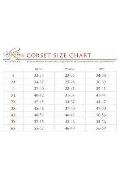 Lavish Lt Pink Eyelet Underwire Bustier Top w/Removable Ruffle Sleeves - Daisy Corsets