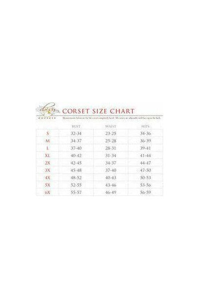 Lavish Pinstripe Corset Belt Cincher - Daisy Corsets