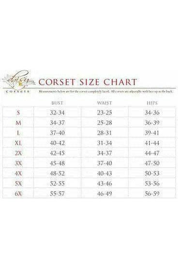 Lavish Plum Brocade Corset - Daisy Corsets