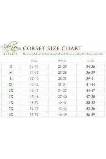 Lavish Plum Brocade Corset - Daisy Corsets