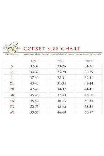 Lavish Red Patent Underwire Bustier Top w/Removable Ruffle Sleeves - Daisy Corsets