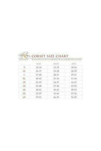 Lavish Red Plaid Corset Belt Cincher - Daisy Corsets
