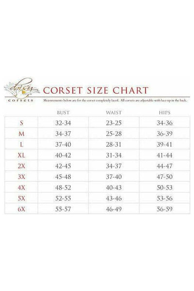 Lavish White Lace Corset Belt Cincher - Daisy Corsets