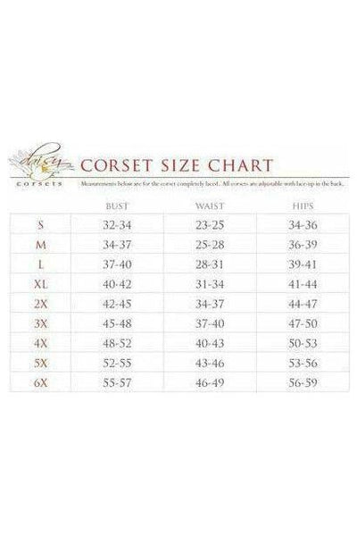 Rainbow Glitter PVC Lace - Up Skirt - Daisy Corsets
