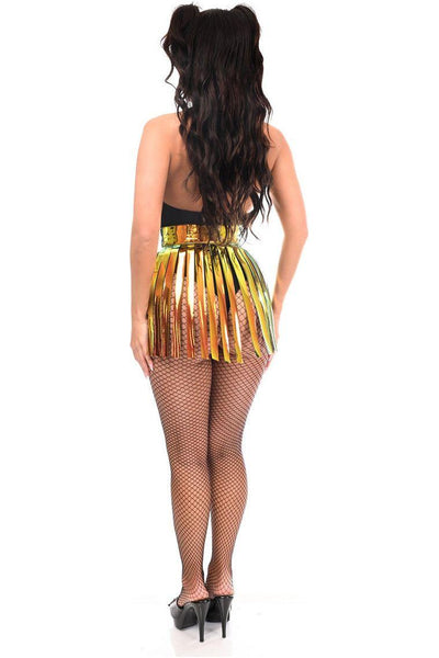 Sunset Holo Fringe Skirt - Daisy Corsets