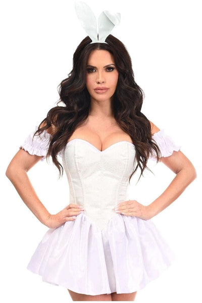 Top Drawer 3 PC Brocade Bunny Corset Dress Costume - Daisy Corsets