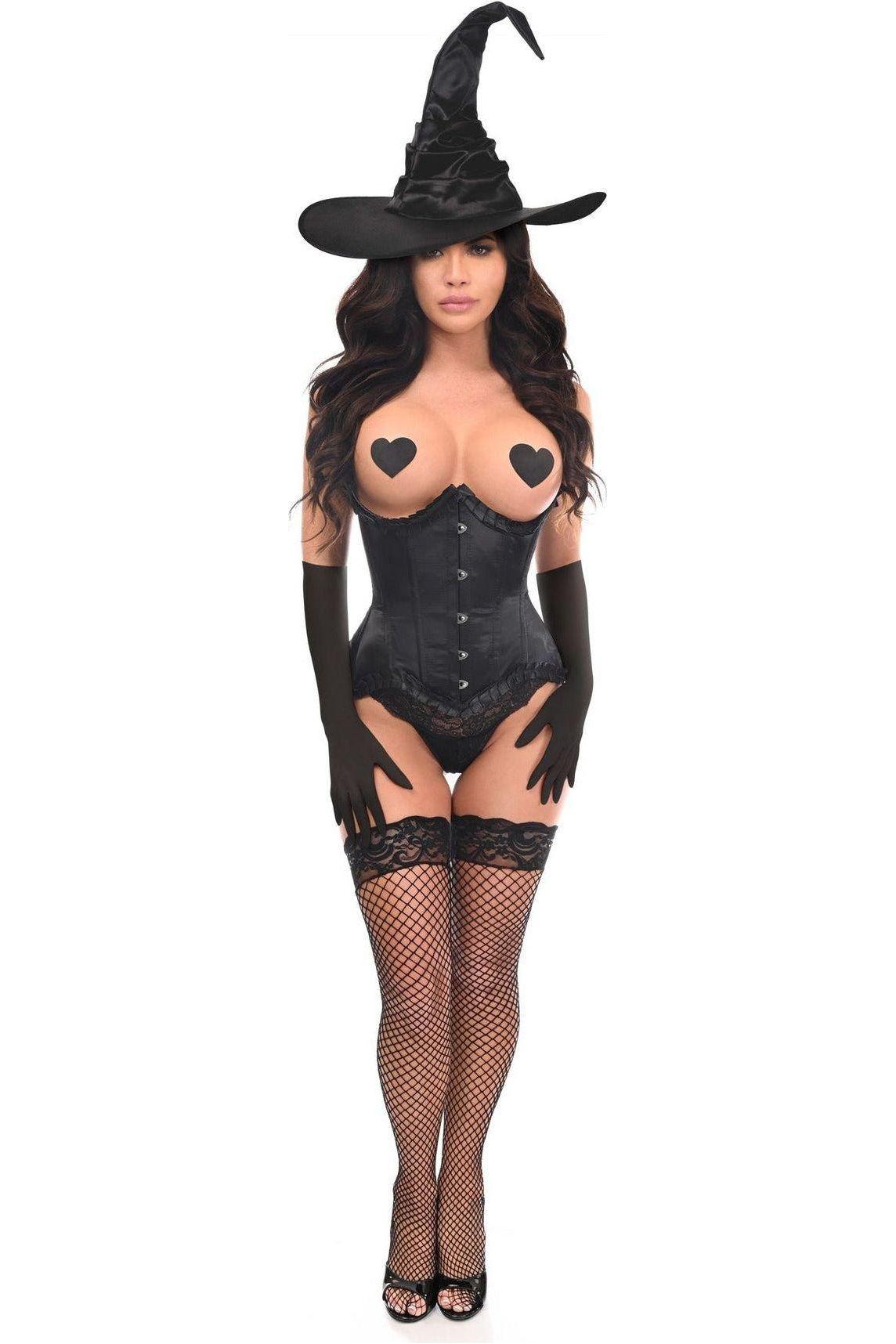 Top Drawer 3 PC Pin - Up Witch Corset Costume - Daisy Corsets
