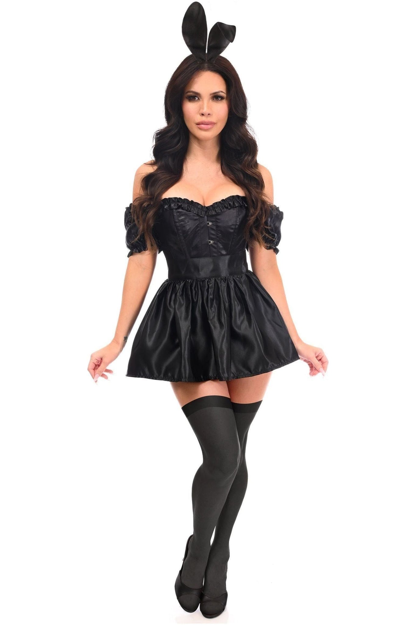 Top Drawer 4 PC Bunny Corset Costume - Daisy Corsets