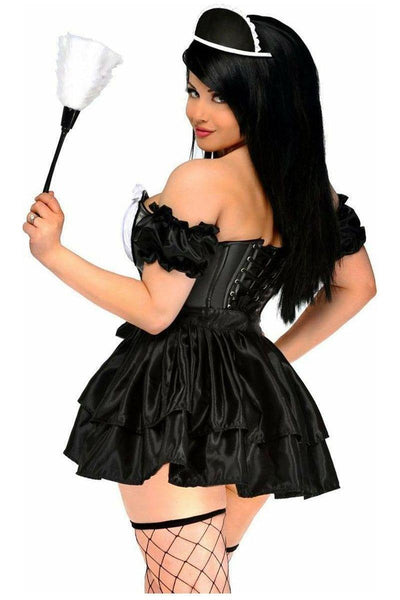 Top Drawer 4 PC French Maid Costume - Daisy Corsets