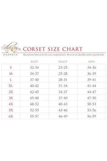 Top Drawer 5 PC Sequin Devil Corset Costume - Daisy Corsets