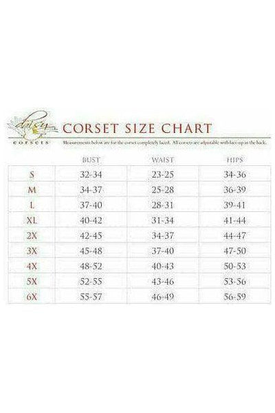 Top Drawer Dusty Rose Brocade Steel Boned Corset - Daisy Corsets