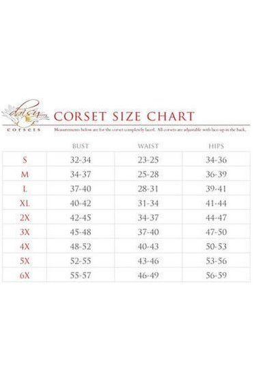 Top Drawer Multi Green Sequin Curvy Cut Waist Cincher Corset - Daisy Corsets