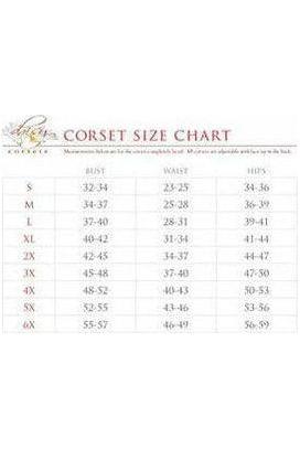 Top Drawer Premium 4 PC Superhero Corset Costume - Daisy Corsets