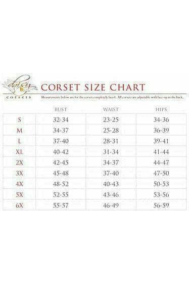 Top Drawer Purple Satin Steel Boned Corset - Daisy Corsets
