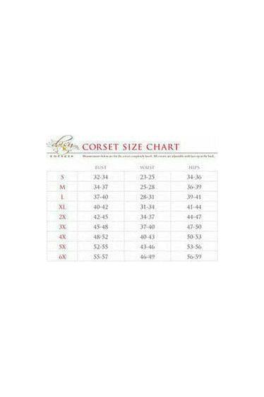 Top Drawer White Brocade & Faux Leather Steel Boned Corset - Daisy Corsets