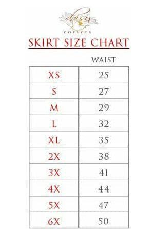 Unicorn Stretch Lycra Skirt - Daisy Corsets