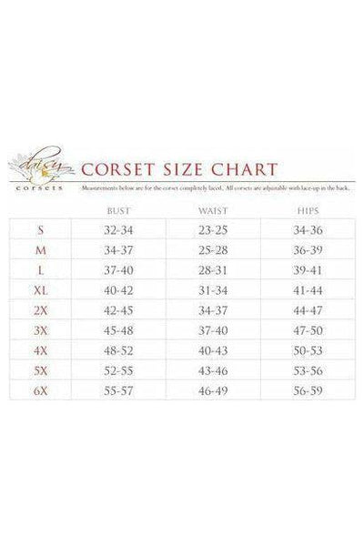 Yellow/Pink Holo Lace - Up Skirt - Daisy Corsets